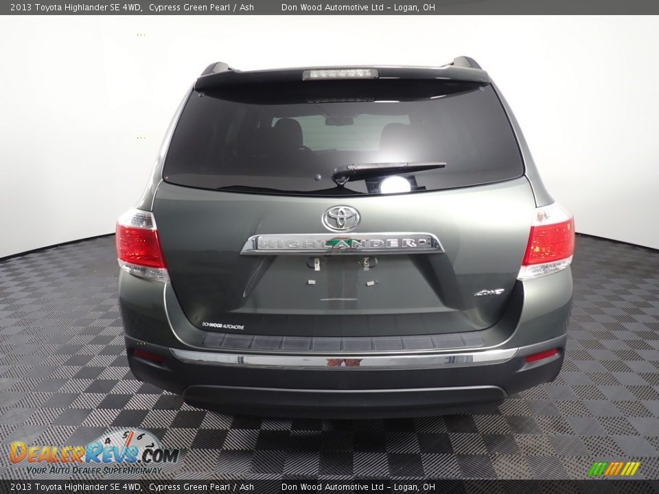 2013 Toyota Highlander SE 4WD Cypress Green Pearl / Ash Photo #12