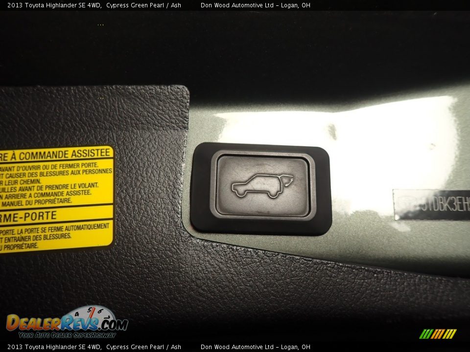 2013 Toyota Highlander SE 4WD Cypress Green Pearl / Ash Photo #18