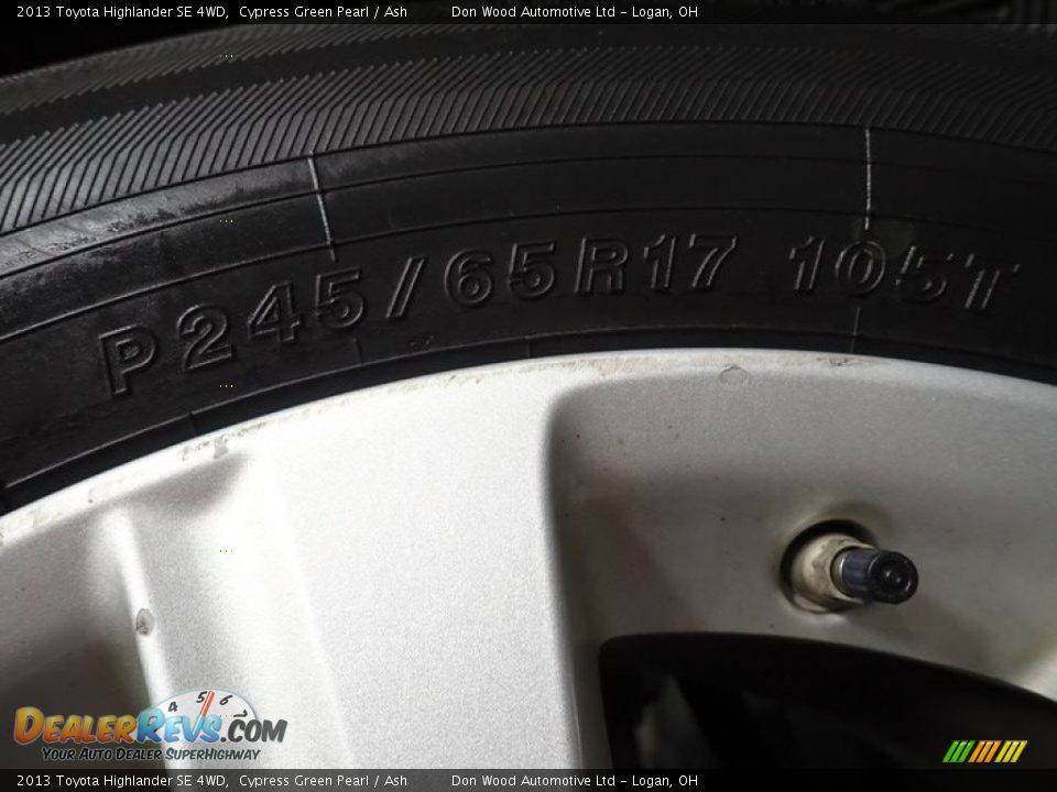 2013 Toyota Highlander SE 4WD Cypress Green Pearl / Ash Photo #21