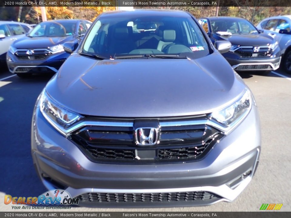 2020 Honda CR-V EX-L AWD Modern Steel Metallic / Black Photo #3