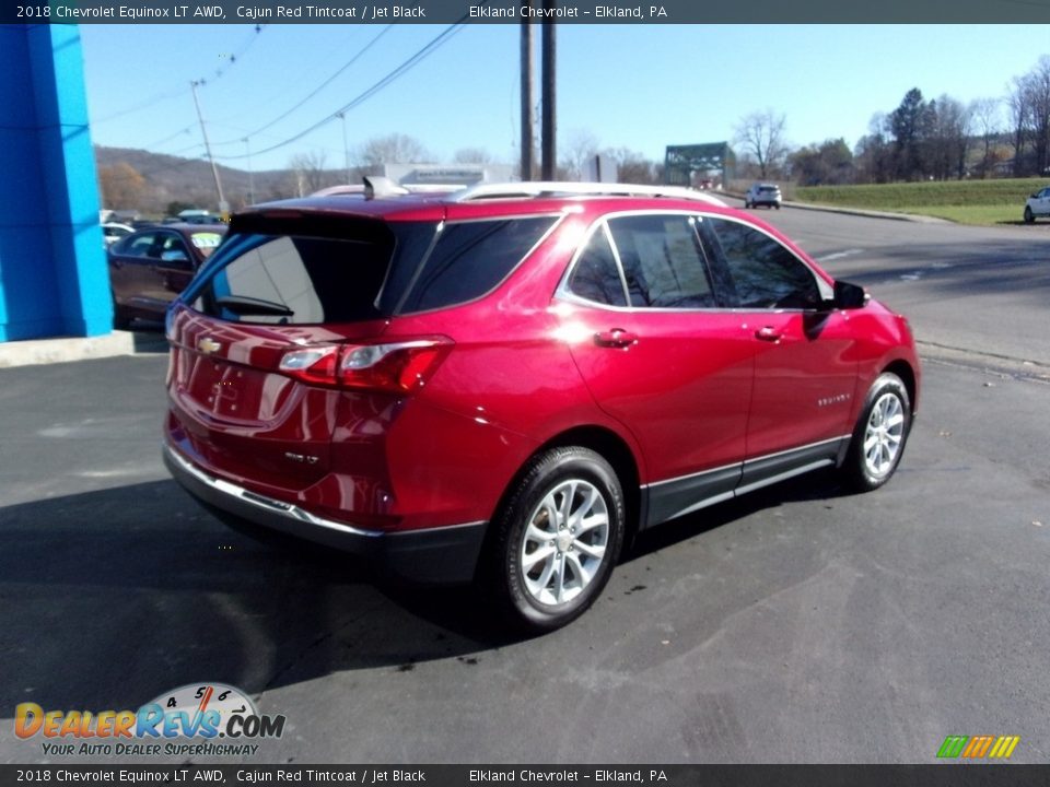 2018 Chevrolet Equinox LT AWD Cajun Red Tintcoat / Jet Black Photo #5