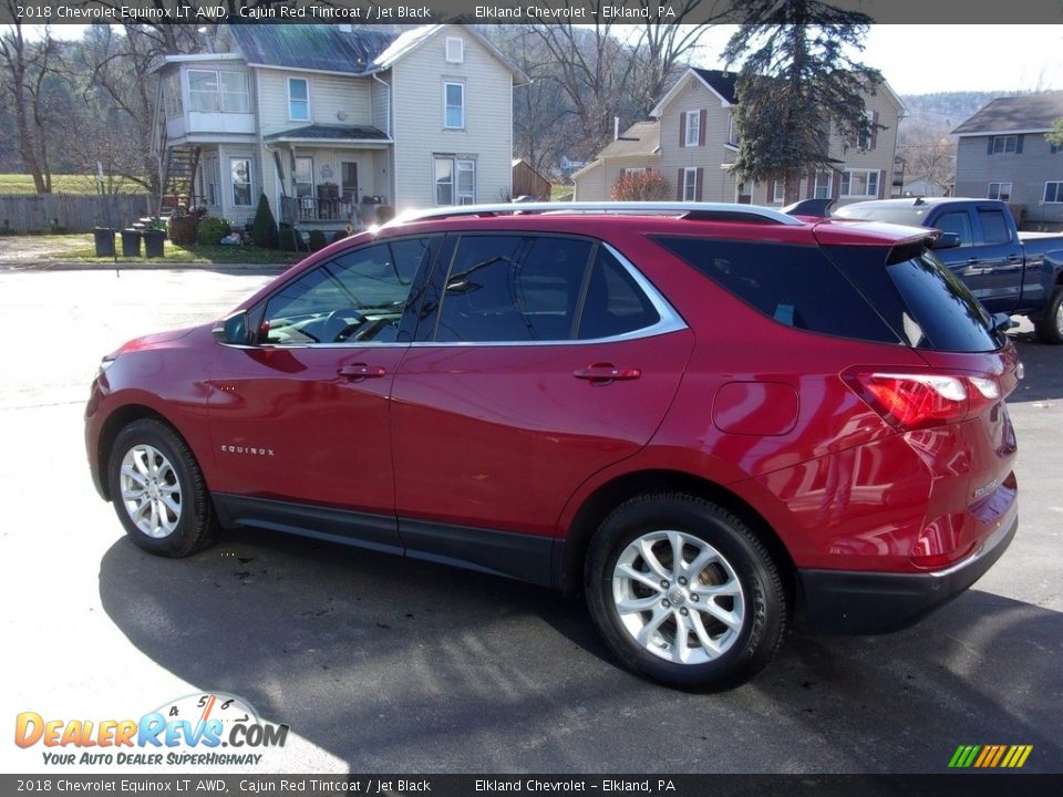 2018 Chevrolet Equinox LT AWD Cajun Red Tintcoat / Jet Black Photo #7