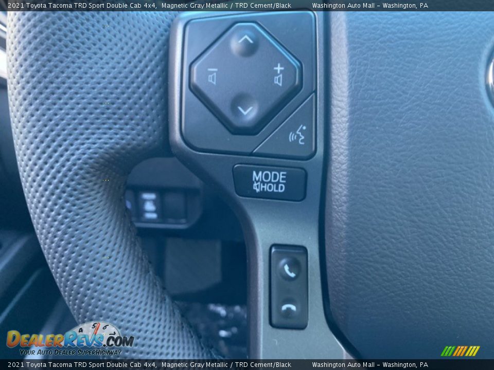 2021 Toyota Tacoma TRD Sport Double Cab 4x4 Magnetic Gray Metallic / TRD Cement/Black Photo #8