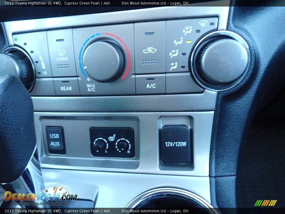 2013 Toyota Highlander SE 4WD Cypress Green Pearl / Ash Photo #32