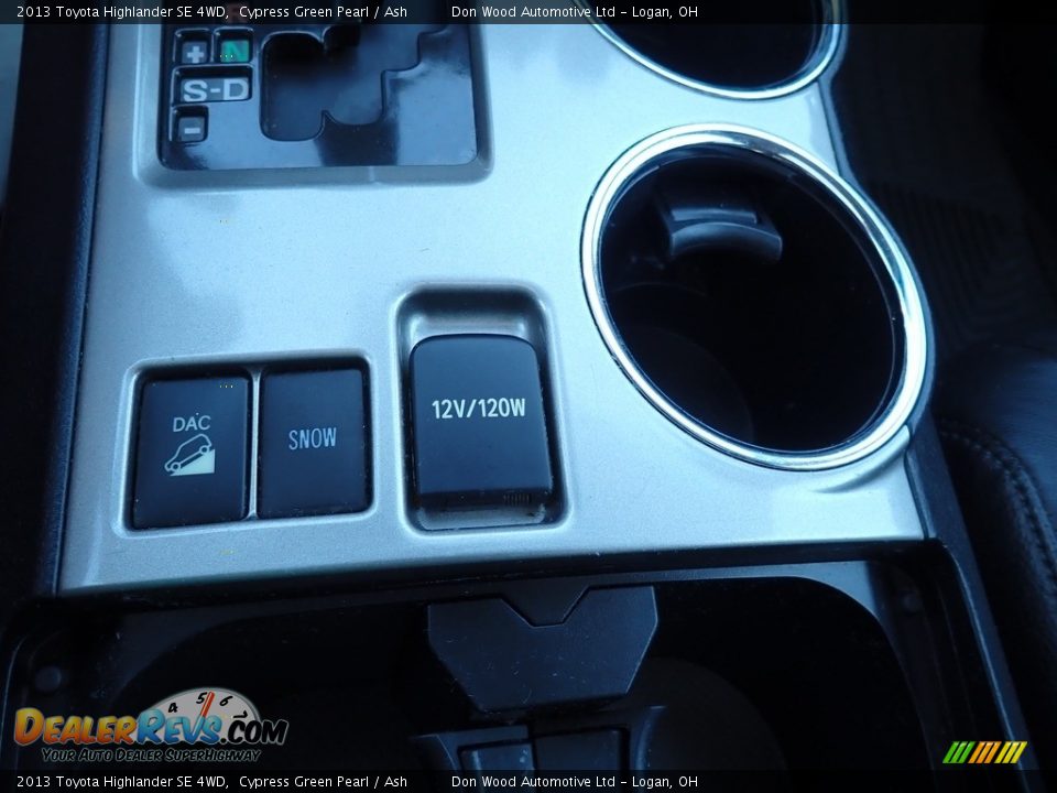 2013 Toyota Highlander SE 4WD Cypress Green Pearl / Ash Photo #33
