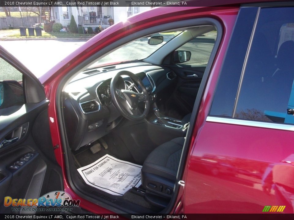 2018 Chevrolet Equinox LT AWD Cajun Red Tintcoat / Jet Black Photo #10