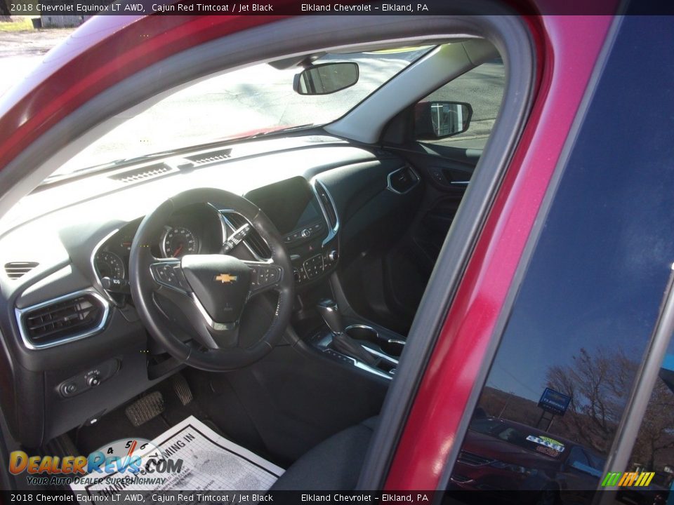 2018 Chevrolet Equinox LT AWD Cajun Red Tintcoat / Jet Black Photo #11