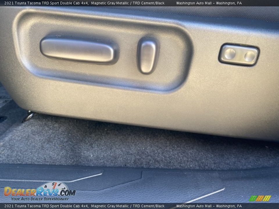 2021 Toyota Tacoma TRD Sport Double Cab 4x4 Magnetic Gray Metallic / TRD Cement/Black Photo #22