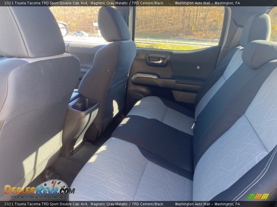 2021 Toyota Tacoma TRD Sport Double Cab 4x4 Magnetic Gray Metallic / TRD Cement/Black Photo #23