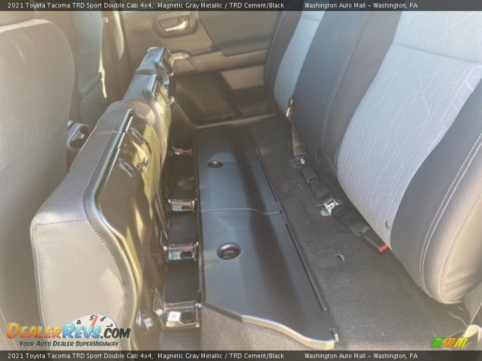 2021 Toyota Tacoma TRD Sport Double Cab 4x4 Magnetic Gray Metallic / TRD Cement/Black Photo #25