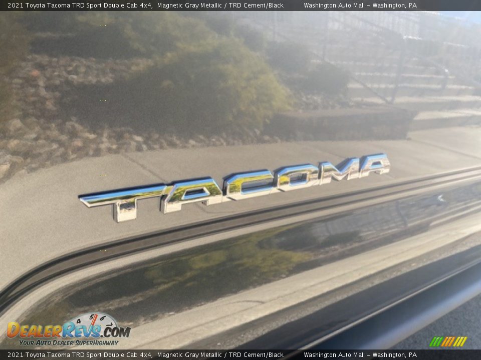 2021 Toyota Tacoma TRD Sport Double Cab 4x4 Magnetic Gray Metallic / TRD Cement/Black Photo #32