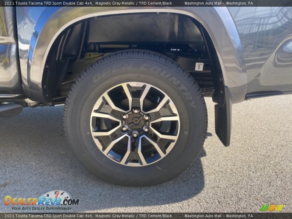 2021 Toyota Tacoma TRD Sport Double Cab 4x4 Magnetic Gray Metallic / TRD Cement/Black Photo #33