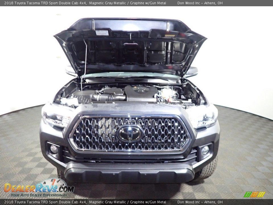 2018 Toyota Tacoma TRD Sport Double Cab 4x4 Magnetic Gray Metallic / Graphite w/Gun Metal Photo #4