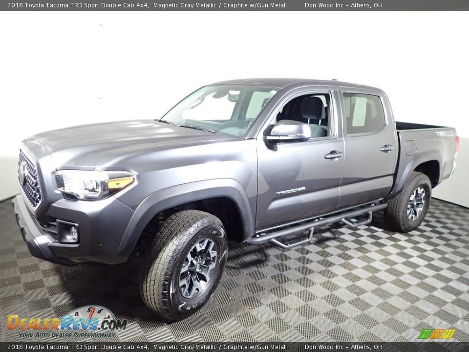 2018 Toyota Tacoma TRD Sport Double Cab 4x4 Magnetic Gray Metallic / Graphite w/Gun Metal Photo #6