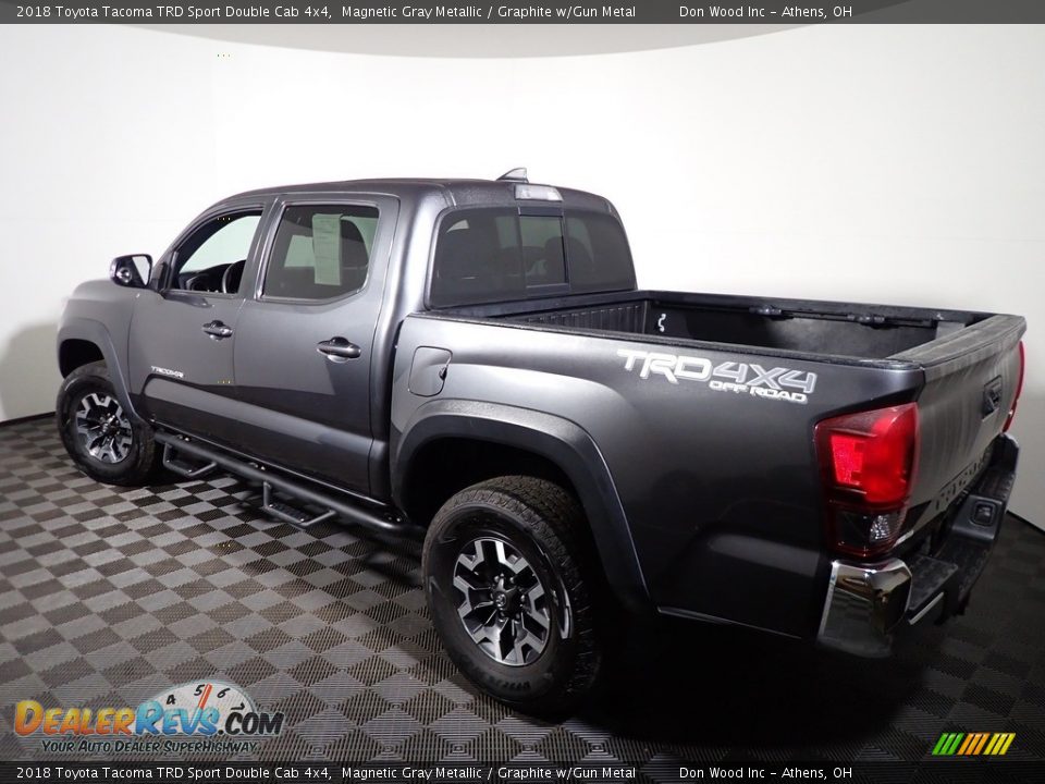 2018 Toyota Tacoma TRD Sport Double Cab 4x4 Magnetic Gray Metallic / Graphite w/Gun Metal Photo #8
