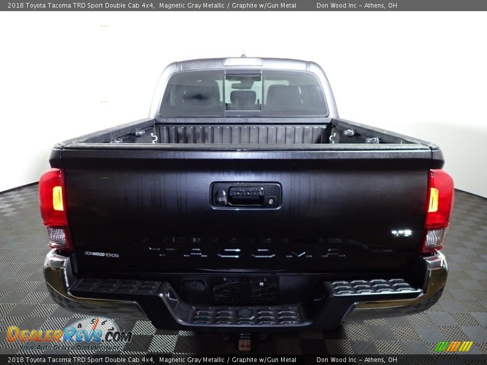 2018 Toyota Tacoma TRD Sport Double Cab 4x4 Magnetic Gray Metallic / Graphite w/Gun Metal Photo #10