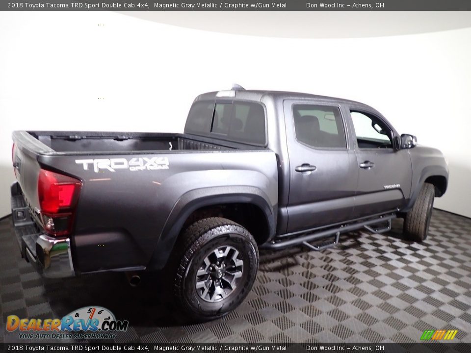 2018 Toyota Tacoma TRD Sport Double Cab 4x4 Magnetic Gray Metallic / Graphite w/Gun Metal Photo #12