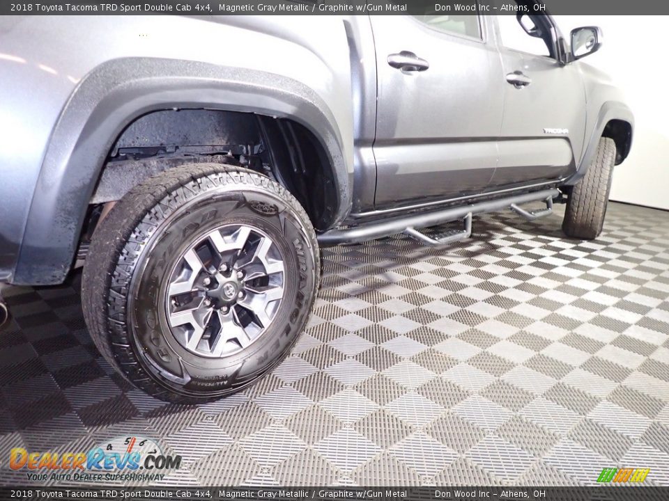 2018 Toyota Tacoma TRD Sport Double Cab 4x4 Magnetic Gray Metallic / Graphite w/Gun Metal Photo #13