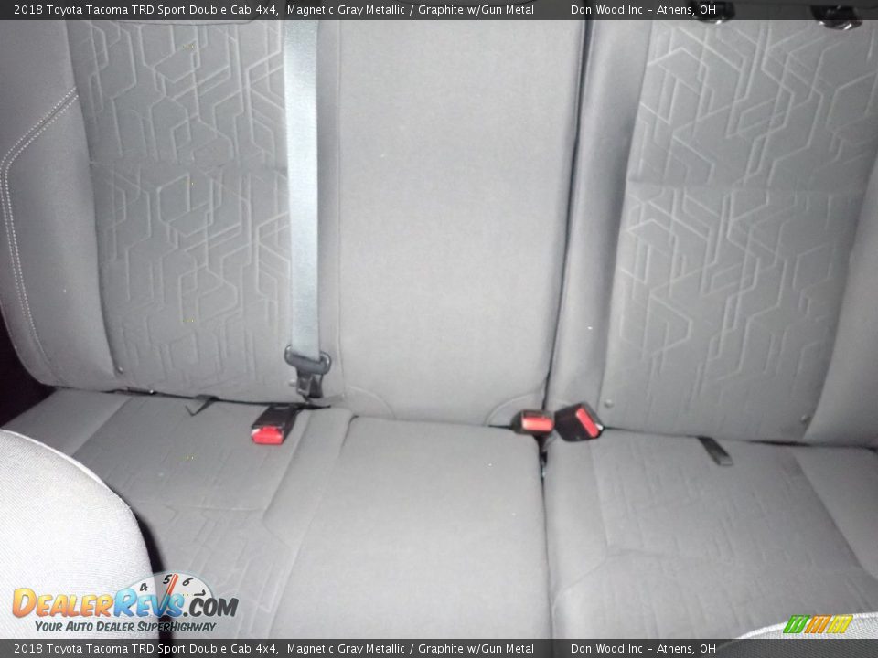 2018 Toyota Tacoma TRD Sport Double Cab 4x4 Magnetic Gray Metallic / Graphite w/Gun Metal Photo #17