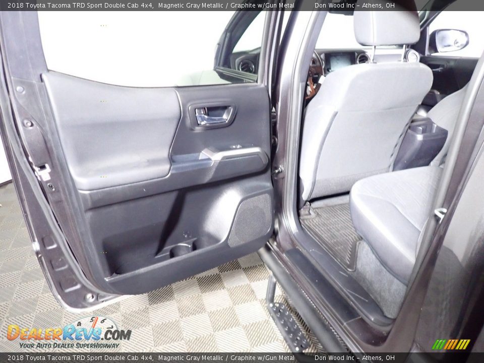 2018 Toyota Tacoma TRD Sport Double Cab 4x4 Magnetic Gray Metallic / Graphite w/Gun Metal Photo #18