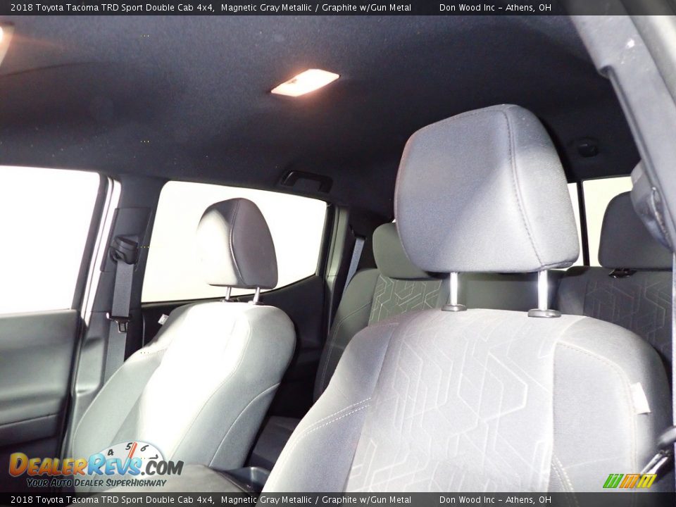 2018 Toyota Tacoma TRD Sport Double Cab 4x4 Magnetic Gray Metallic / Graphite w/Gun Metal Photo #29