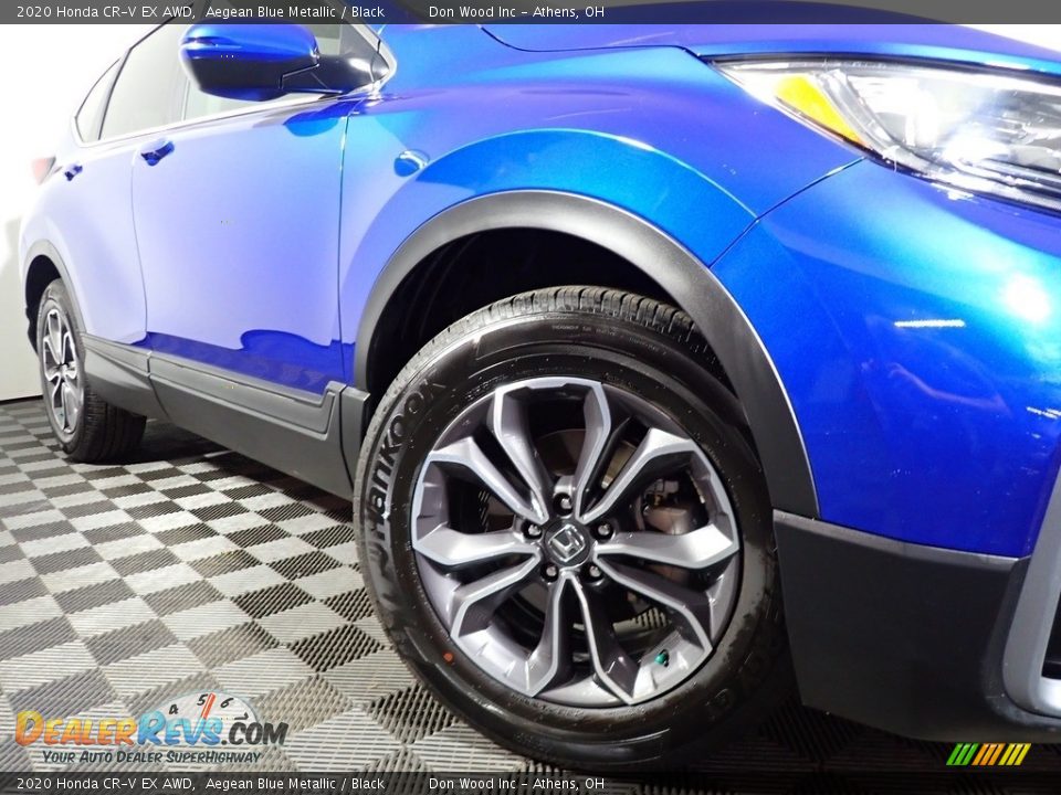 2020 Honda CR-V EX AWD Aegean Blue Metallic / Black Photo #3