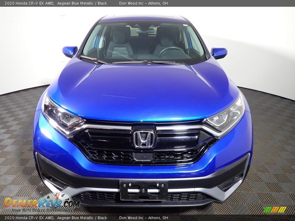 2020 Honda CR-V EX AWD Aegean Blue Metallic / Black Photo #4