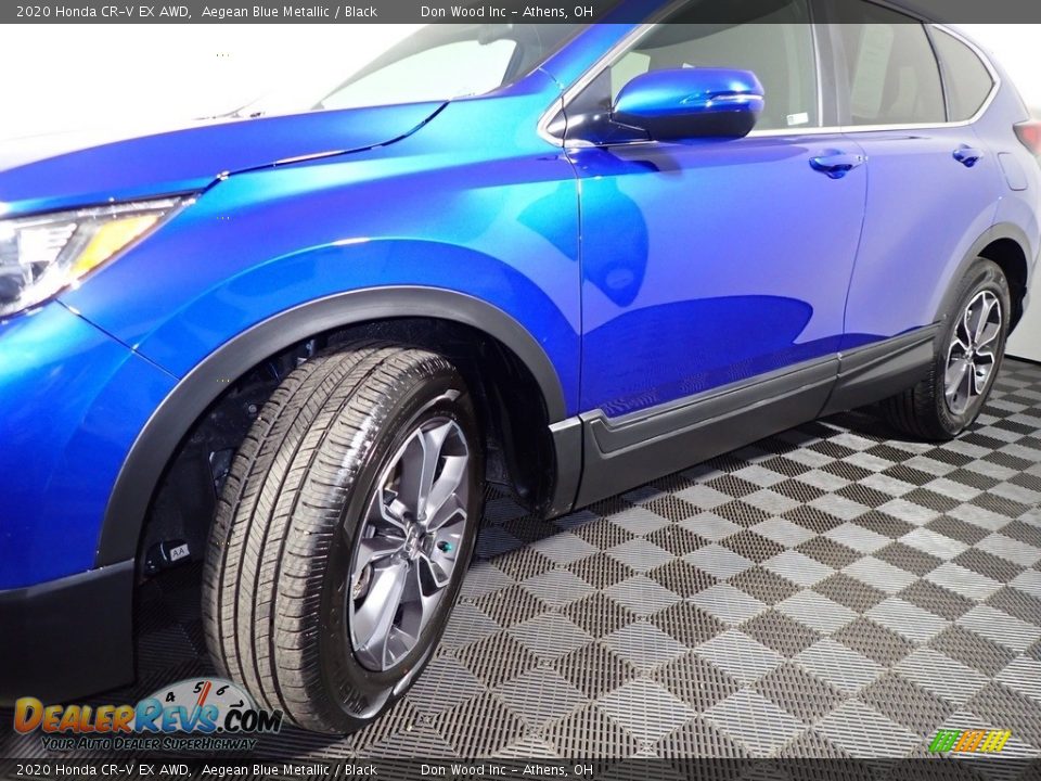 2020 Honda CR-V EX AWD Aegean Blue Metallic / Black Photo #8
