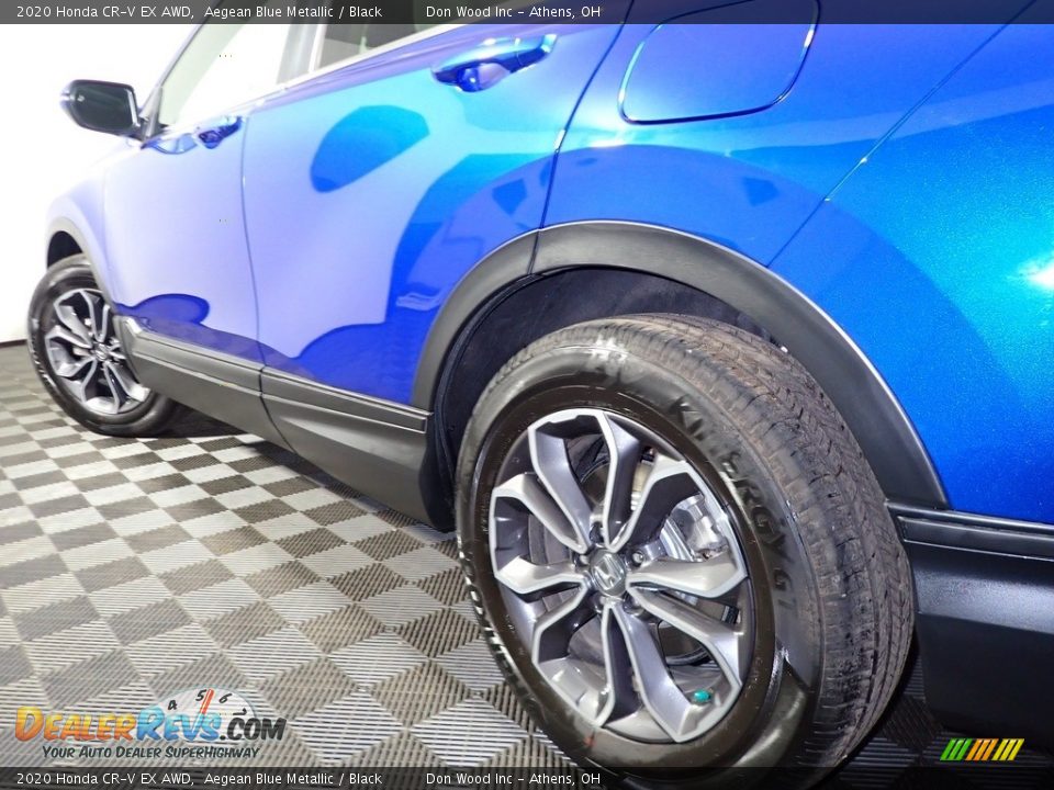 2020 Honda CR-V EX AWD Aegean Blue Metallic / Black Photo #10