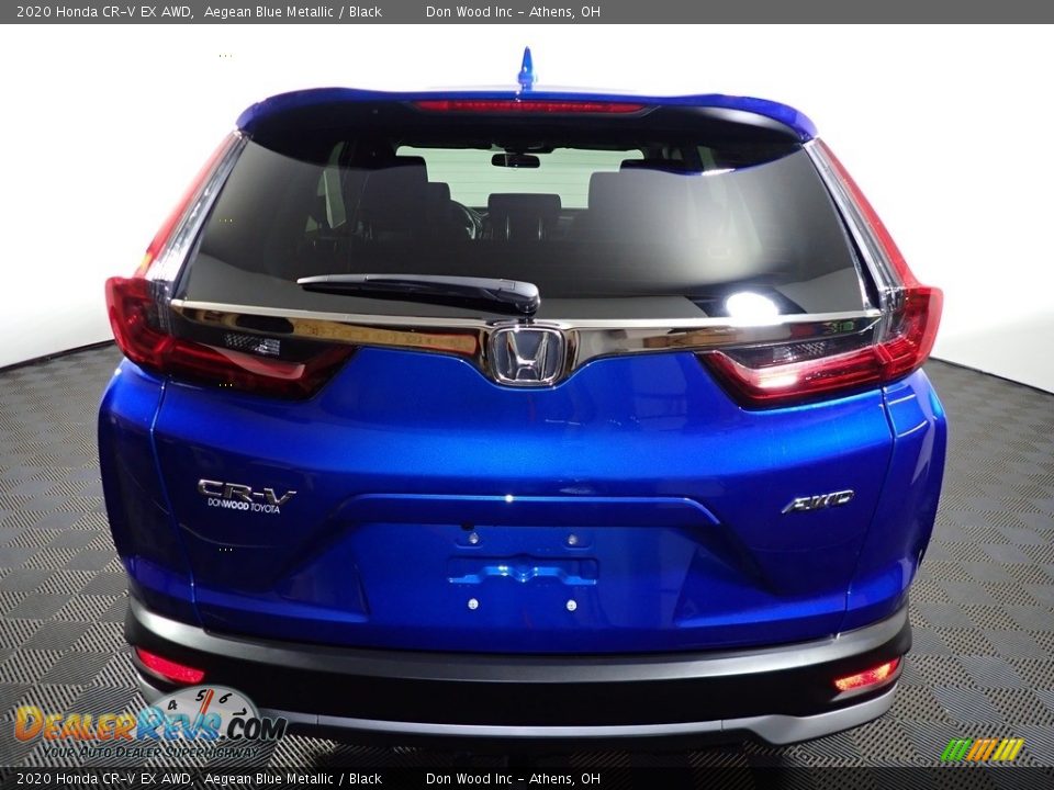 2020 Honda CR-V EX AWD Aegean Blue Metallic / Black Photo #11