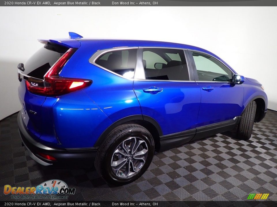 2020 Honda CR-V EX AWD Aegean Blue Metallic / Black Photo #15
