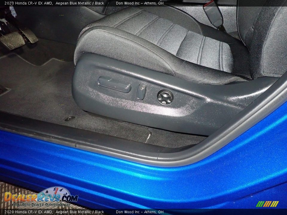 2020 Honda CR-V EX AWD Aegean Blue Metallic / Black Photo #18