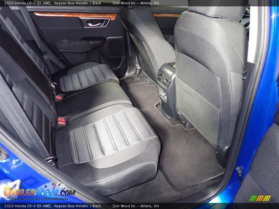 2020 Honda CR-V EX AWD Aegean Blue Metallic / Black Photo #24