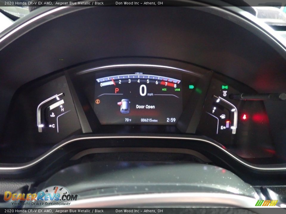 2020 Honda CR-V EX AWD Aegean Blue Metallic / Black Photo #28
