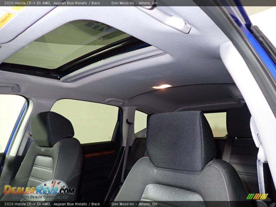 2020 Honda CR-V EX AWD Aegean Blue Metallic / Black Photo #32