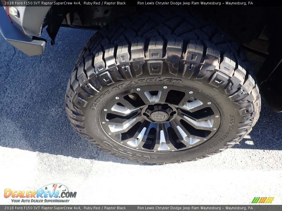2018 Ford F150 SVT Raptor SuperCrew 4x4 Ruby Red / Raptor Black Photo #2