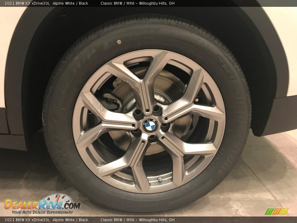 2021 BMW X3 xDrive30i Alpine White / Black Photo #5