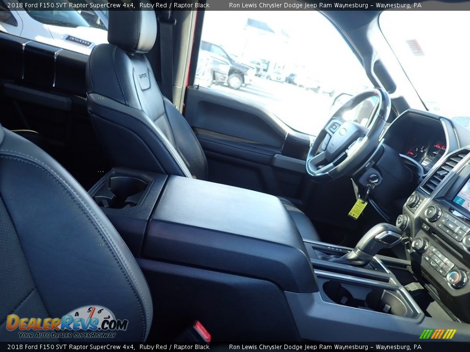 2018 Ford F150 SVT Raptor SuperCrew 4x4 Ruby Red / Raptor Black Photo #9