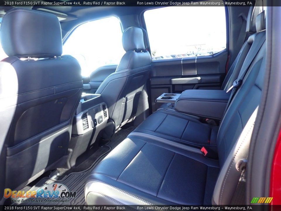 2018 Ford F150 SVT Raptor SuperCrew 4x4 Ruby Red / Raptor Black Photo #12