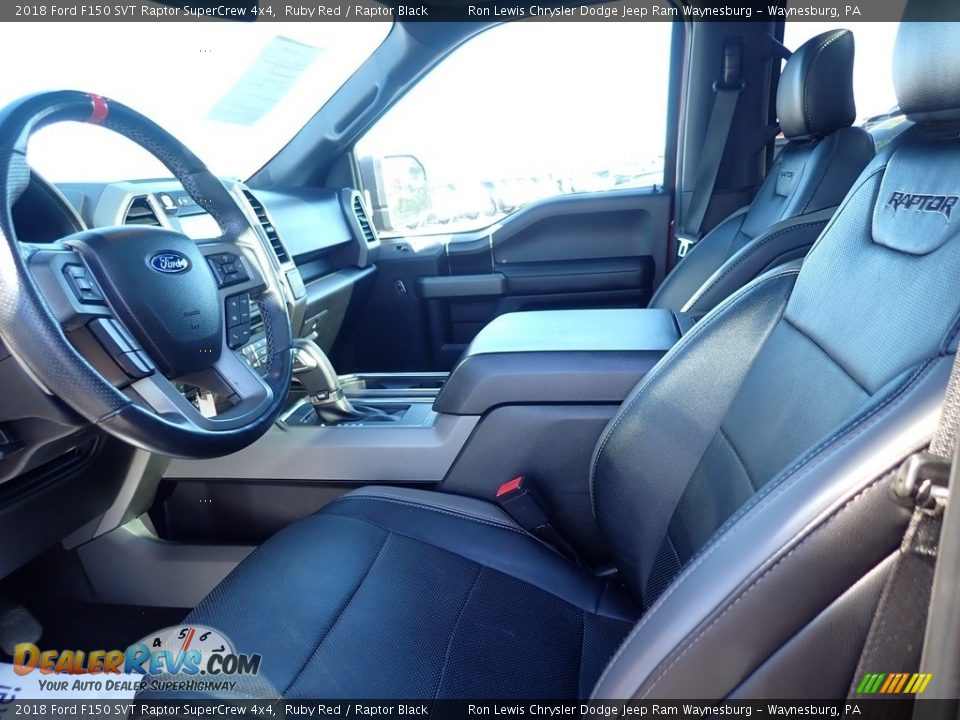 2018 Ford F150 SVT Raptor SuperCrew 4x4 Ruby Red / Raptor Black Photo #13