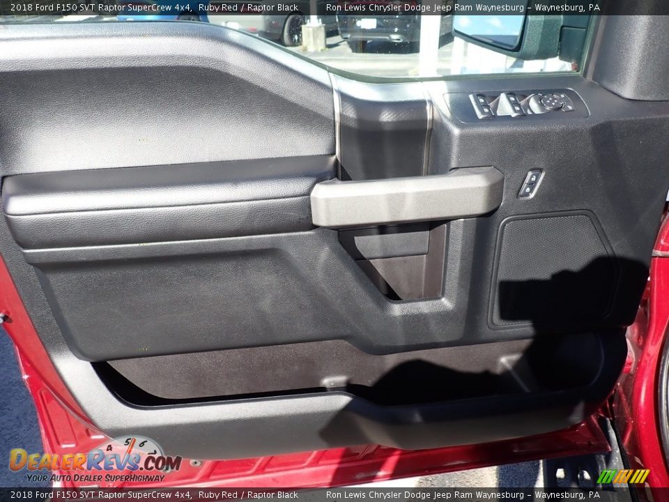 2018 Ford F150 SVT Raptor SuperCrew 4x4 Ruby Red / Raptor Black Photo #14