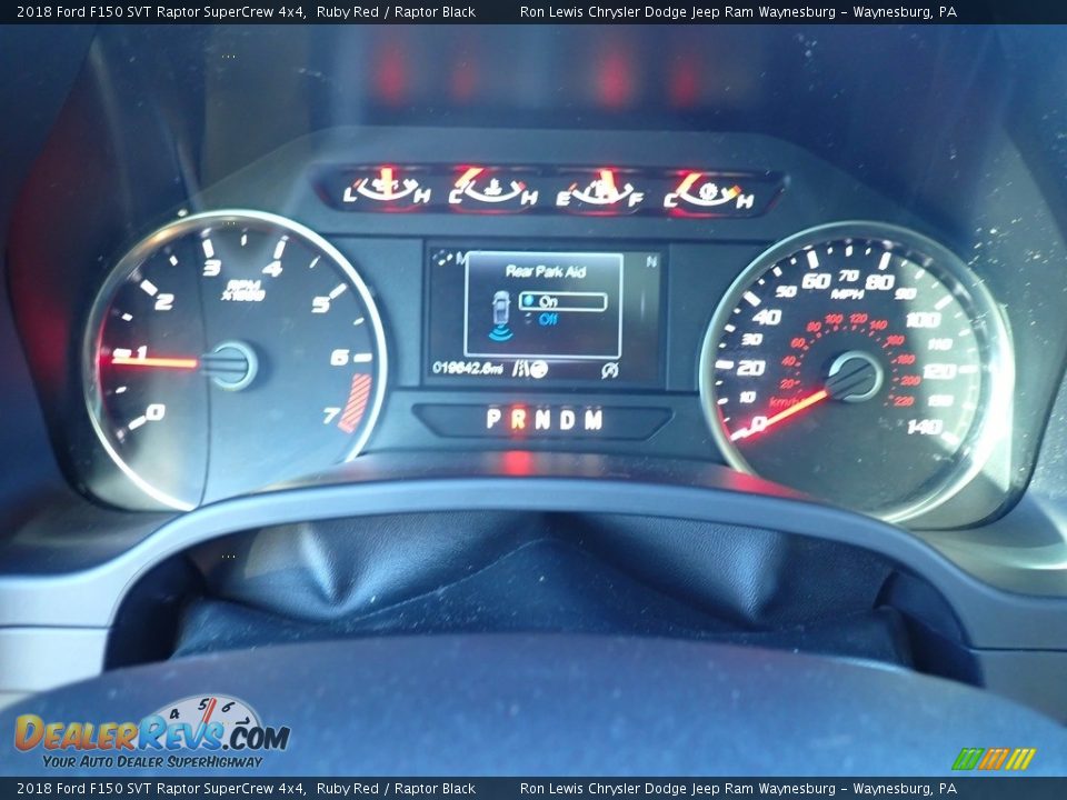 2018 Ford F150 SVT Raptor SuperCrew 4x4 Ruby Red / Raptor Black Photo #18