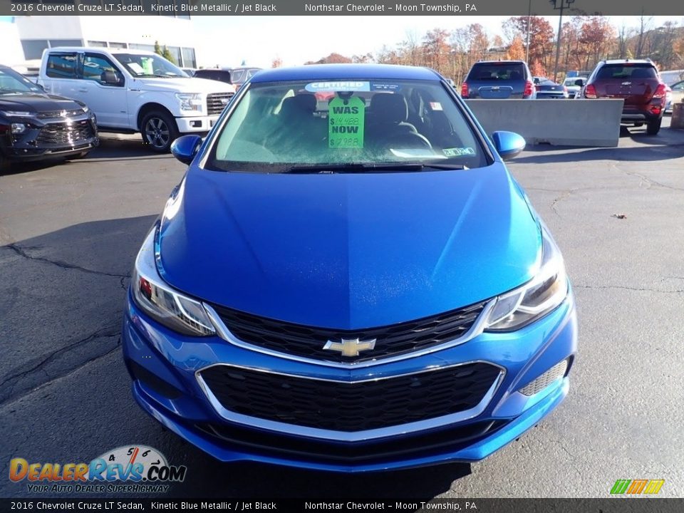 2016 Chevrolet Cruze LT Sedan Kinetic Blue Metallic / Jet Black Photo #13