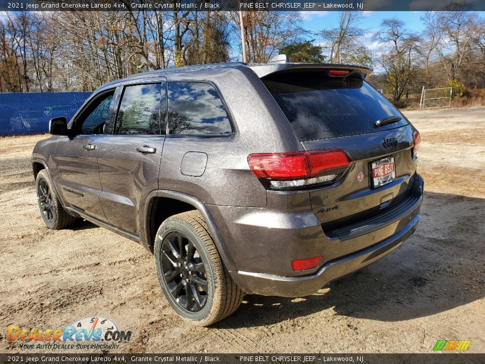 2021 Jeep Grand Cherokee Laredo 4x4 Granite Crystal Metallic / Black Photo #6