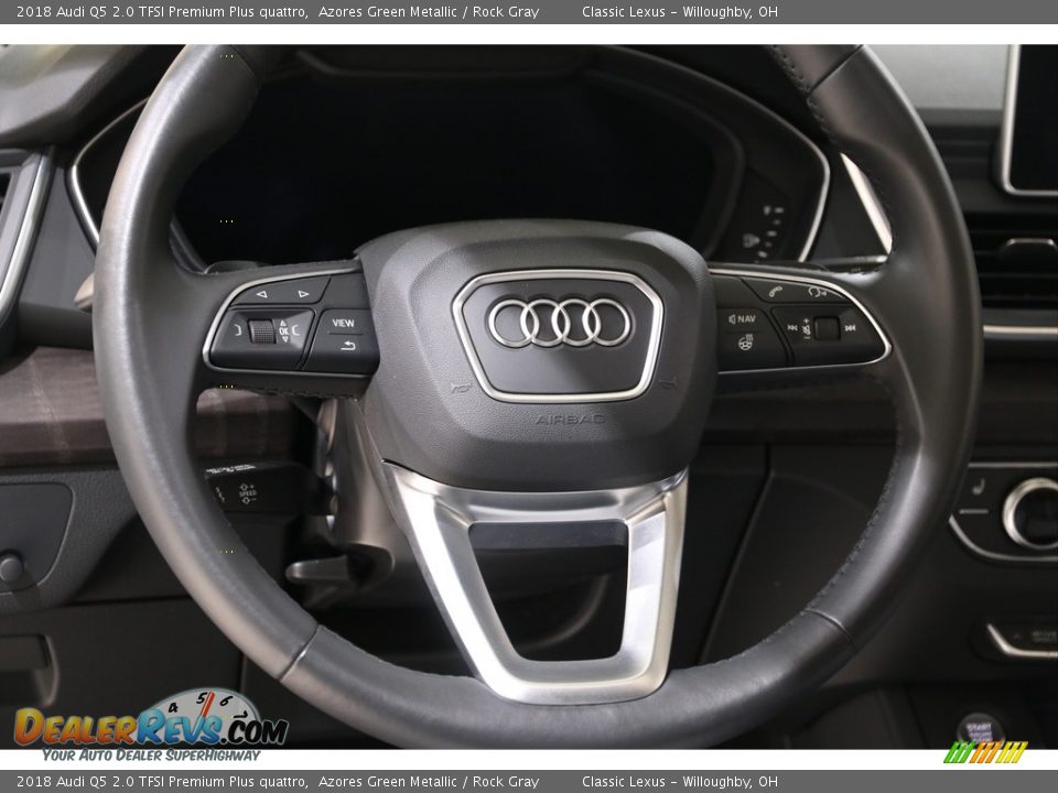 2018 Audi Q5 2.0 TFSI Premium Plus quattro Steering Wheel Photo #7