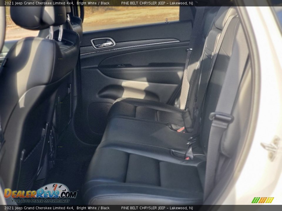 2021 Jeep Grand Cherokee Limited 4x4 Bright White / Black Photo #9