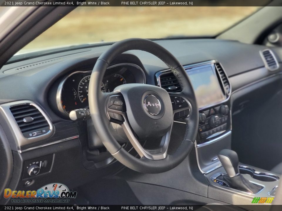 2021 Jeep Grand Cherokee Limited 4x4 Bright White / Black Photo #10