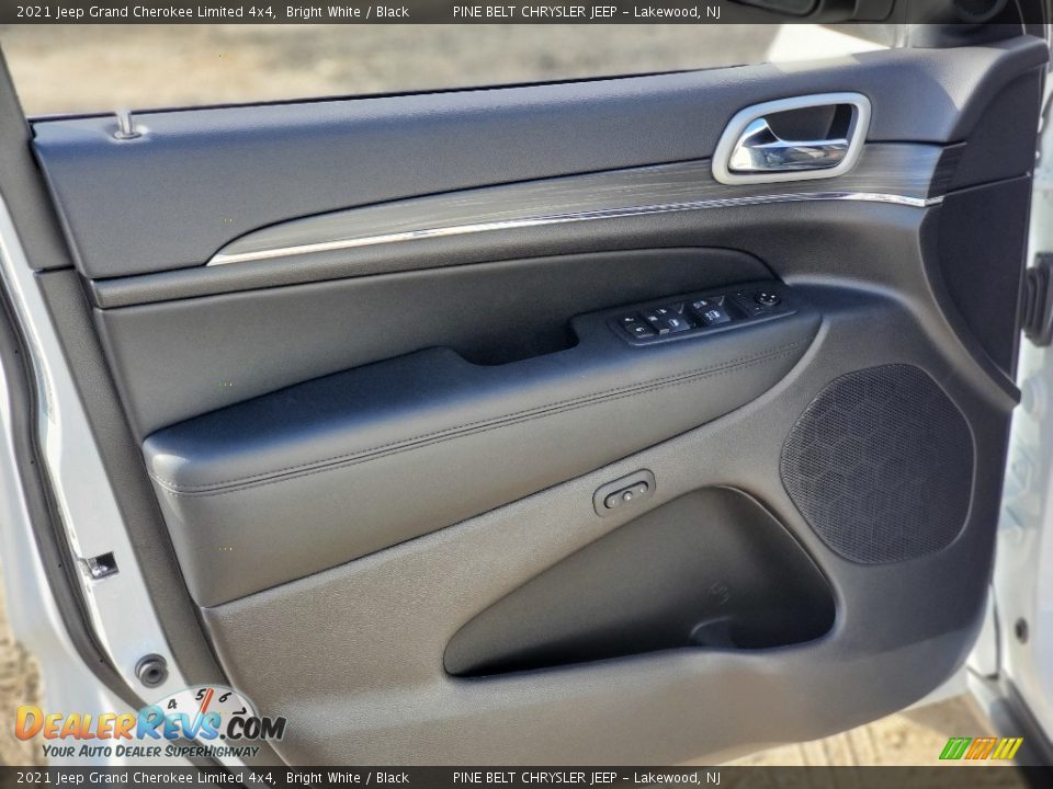 2021 Jeep Grand Cherokee Limited 4x4 Bright White / Black Photo #12