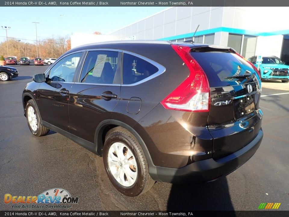 2014 Honda CR-V EX-L AWD Kona Coffee Metallic / Black Photo #4