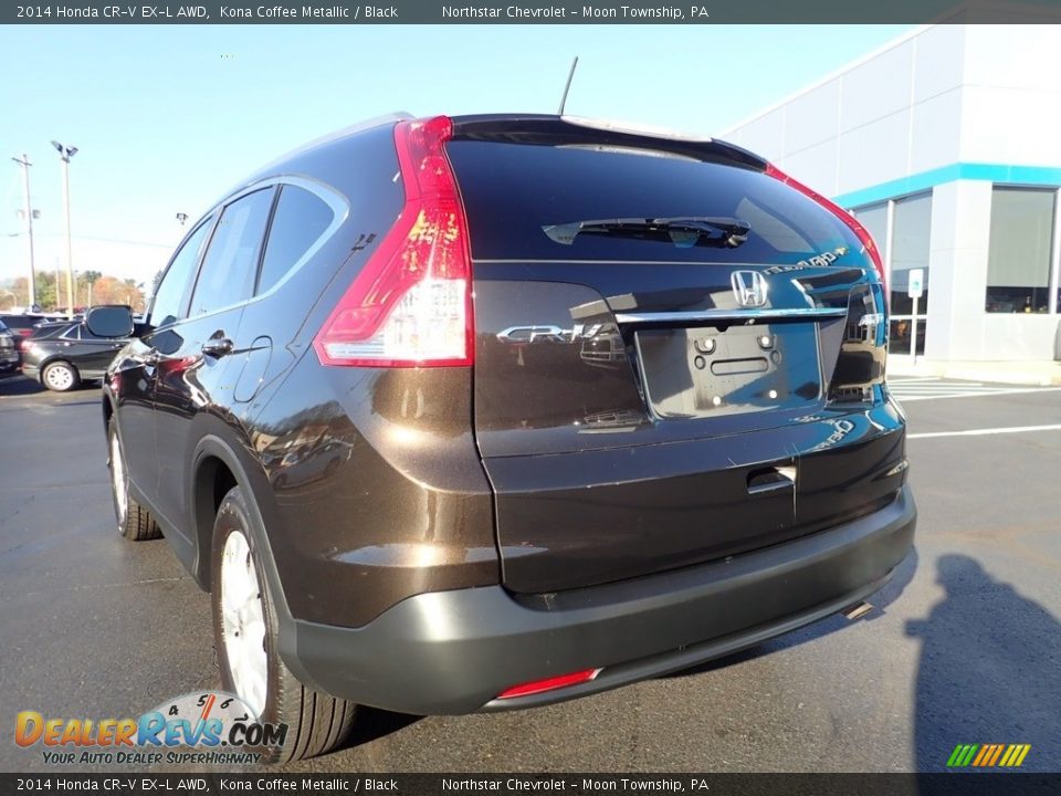 2014 Honda CR-V EX-L AWD Kona Coffee Metallic / Black Photo #5